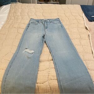 LOFT Light Blue Distressed Women's Jeans